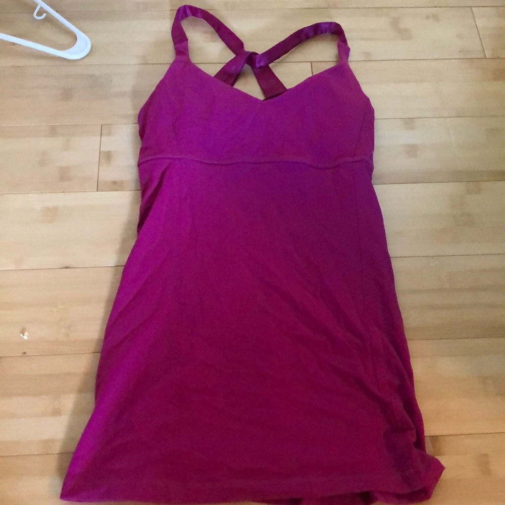 Pink lululemon tank top!